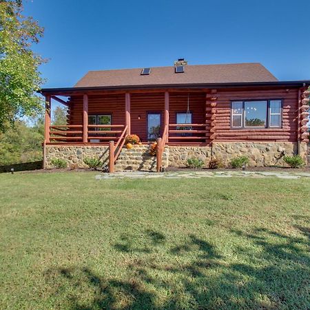 Cozy Log Cabin Getaway With Fire Pit And 3 Acres! Ruckersville Dış mekan fotoğraf