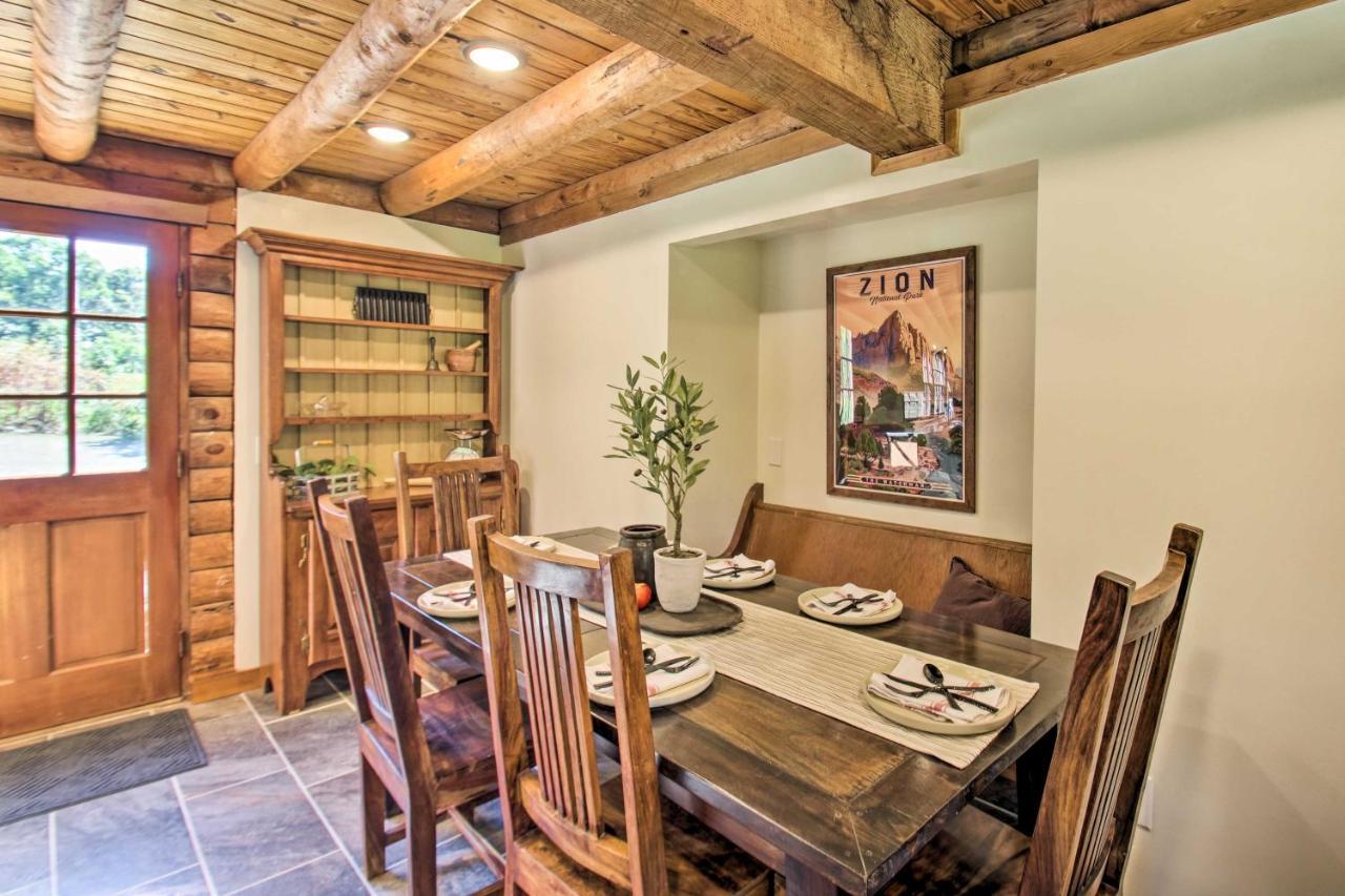 Cozy Log Cabin Getaway With Fire Pit And 3 Acres! Ruckersville Dış mekan fotoğraf