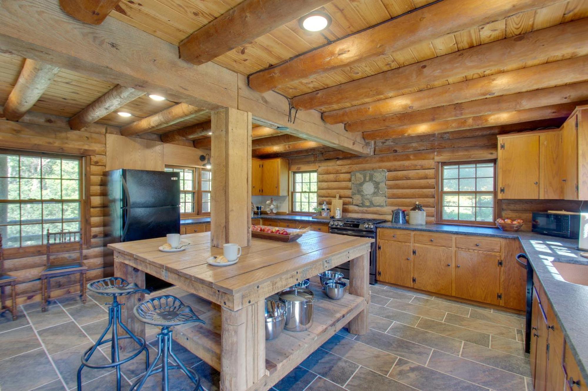 Cozy Log Cabin Getaway With Fire Pit And 3 Acres! Ruckersville Dış mekan fotoğraf