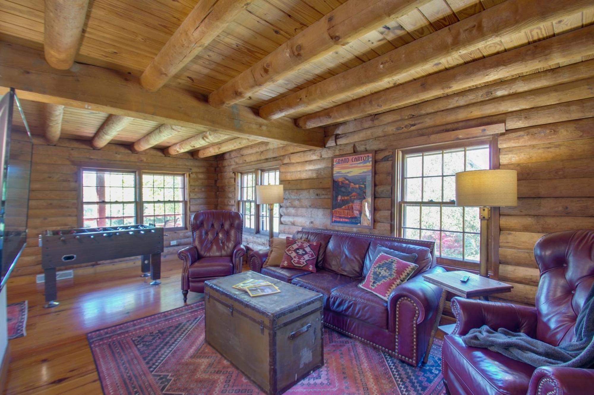 Cozy Log Cabin Getaway With Fire Pit And 3 Acres! Ruckersville Dış mekan fotoğraf