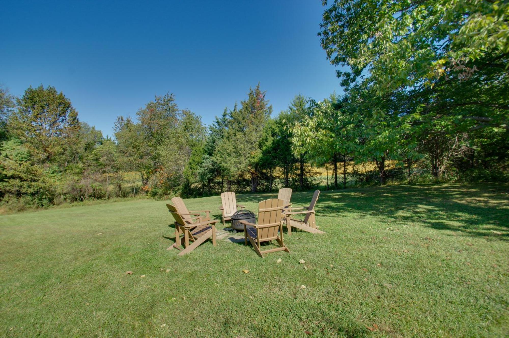 Cozy Log Cabin Getaway With Fire Pit And 3 Acres! Ruckersville Dış mekan fotoğraf