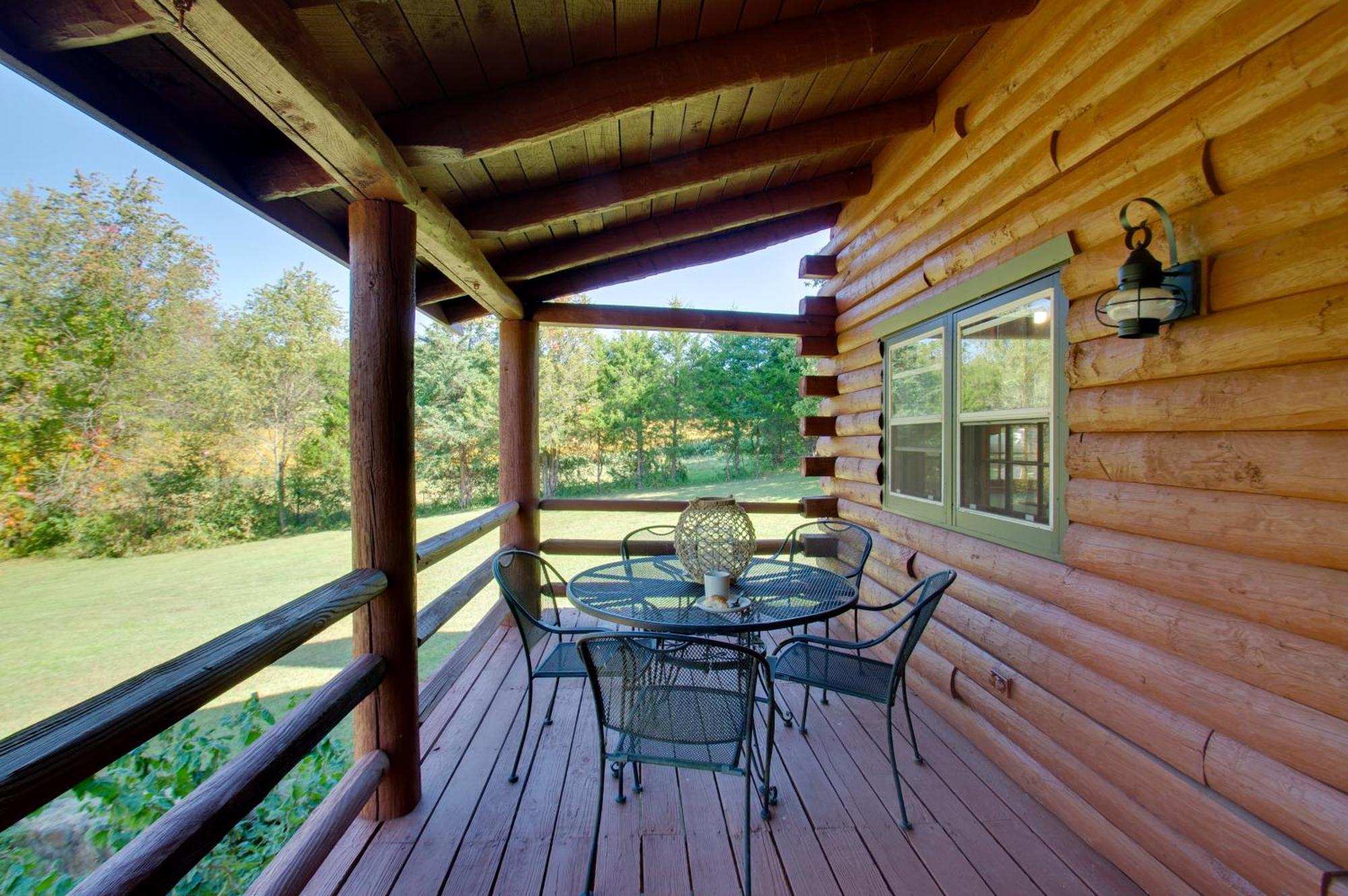 Cozy Log Cabin Getaway With Fire Pit And 3 Acres! Ruckersville Dış mekan fotoğraf