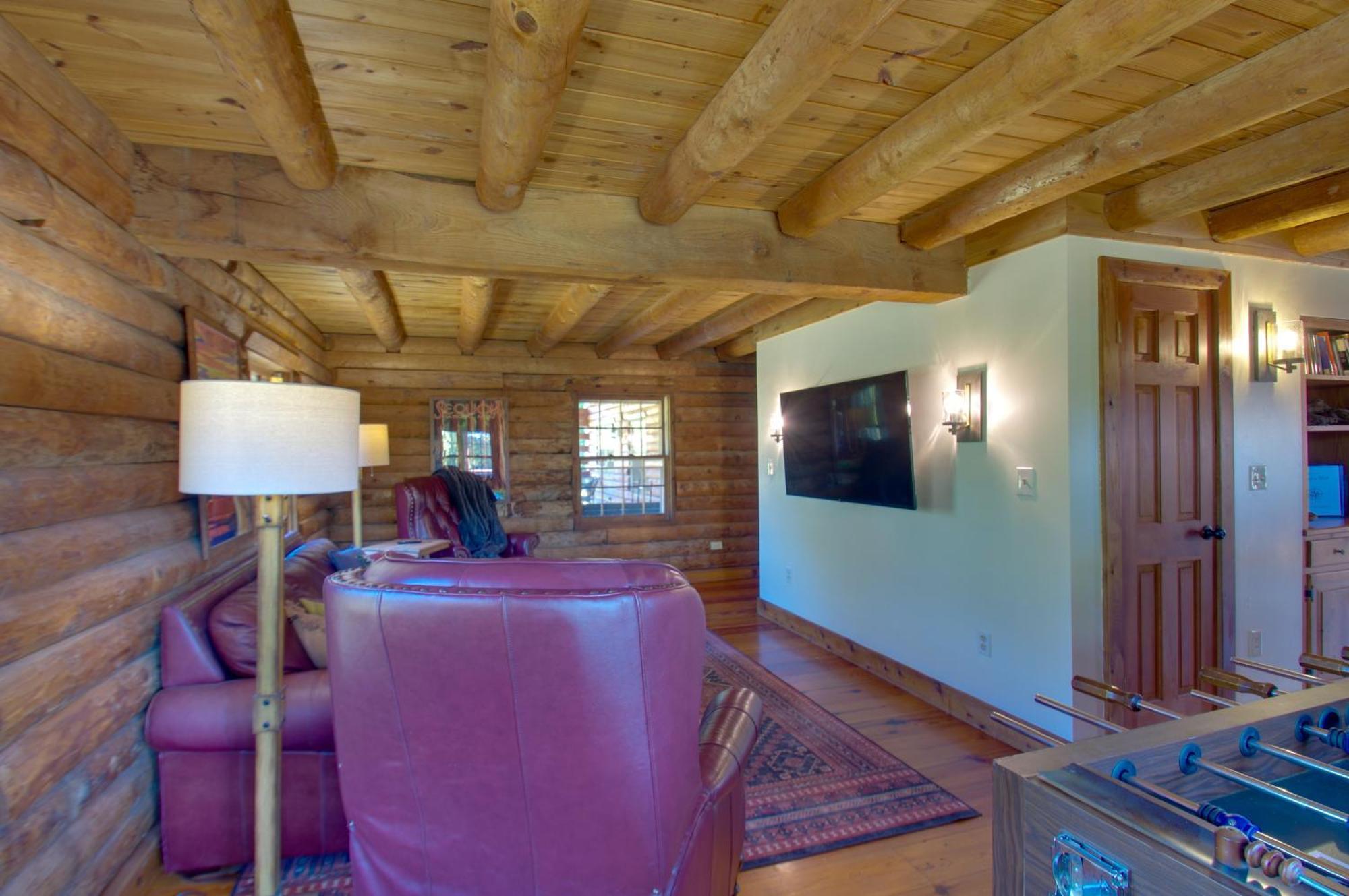 Cozy Log Cabin Getaway With Fire Pit And 3 Acres! Ruckersville Dış mekan fotoğraf